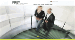 Desktop Screenshot of frey-partners.com